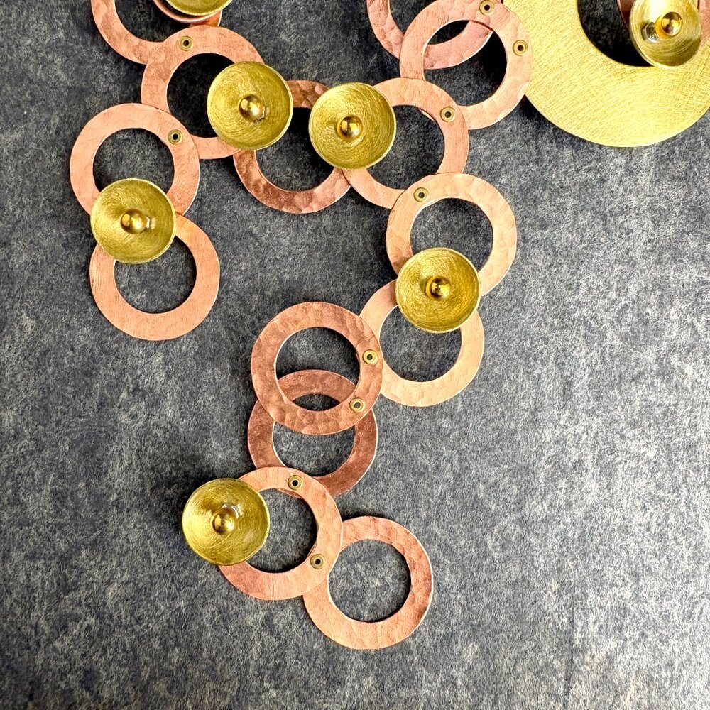 Chick Boss handmade wearable sculpture statement necklace - fair trade jewelry - Picture 8 of 11